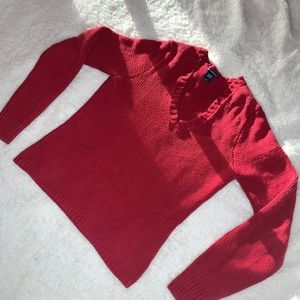 Red Gap Sweater